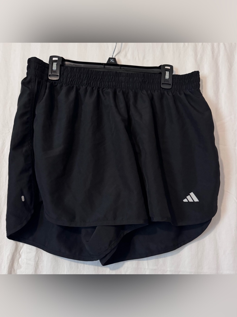 Adidas Women’s 2X Athletic Shorts – Black – Plus Size